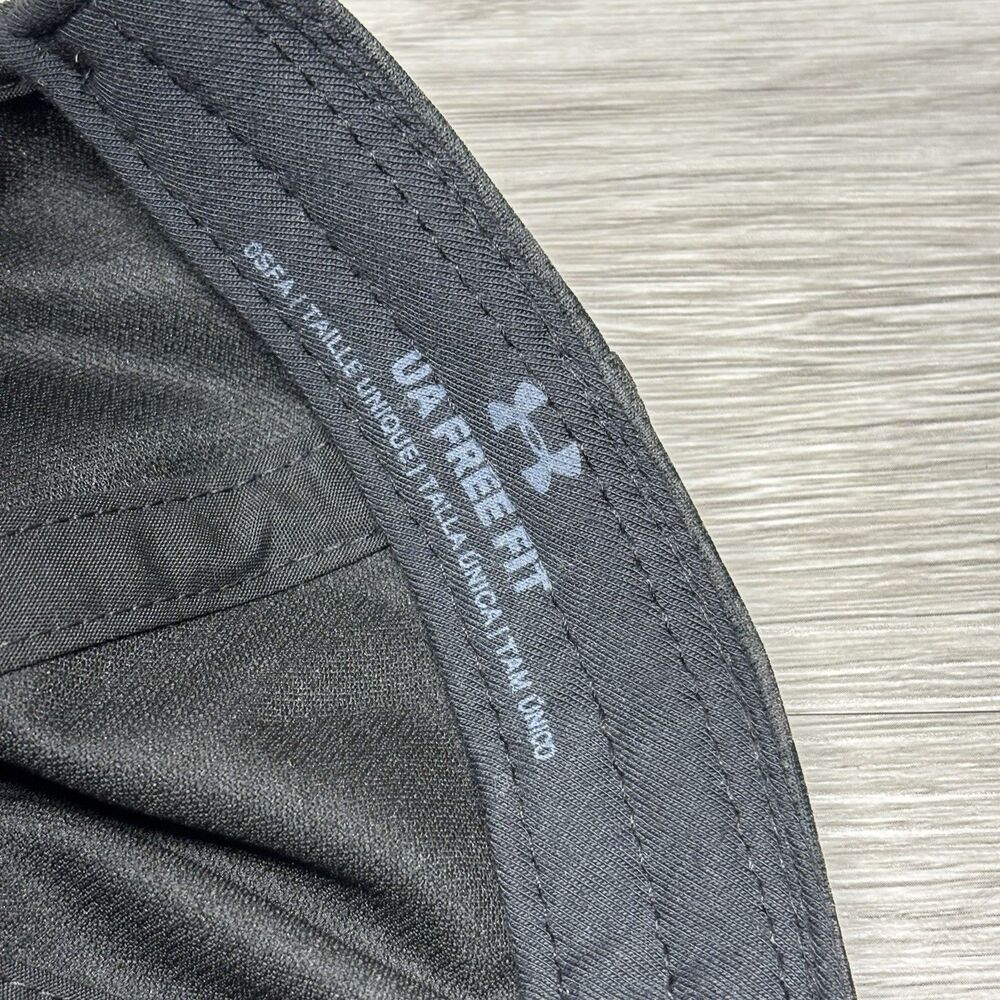 Under Armour Womens Gray UA Free Fit Adjustable Baseball Cap Hat Casual Sporty - Picture 8 of 11